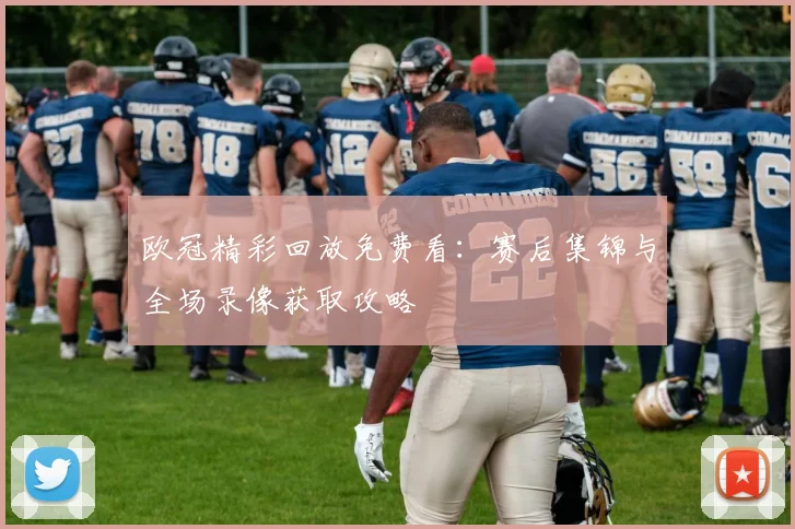 欧冠精彩回放免费看：赛后集锦与全场录像获取攻略